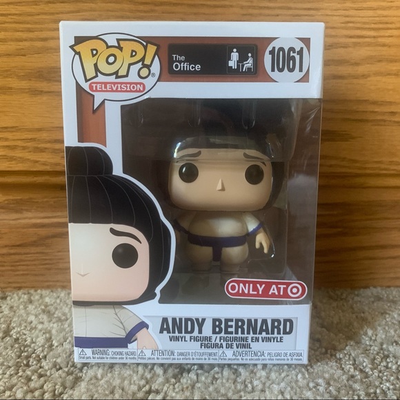 Funko Pop Andy Bernard from The Office vinyl figure target exclusive